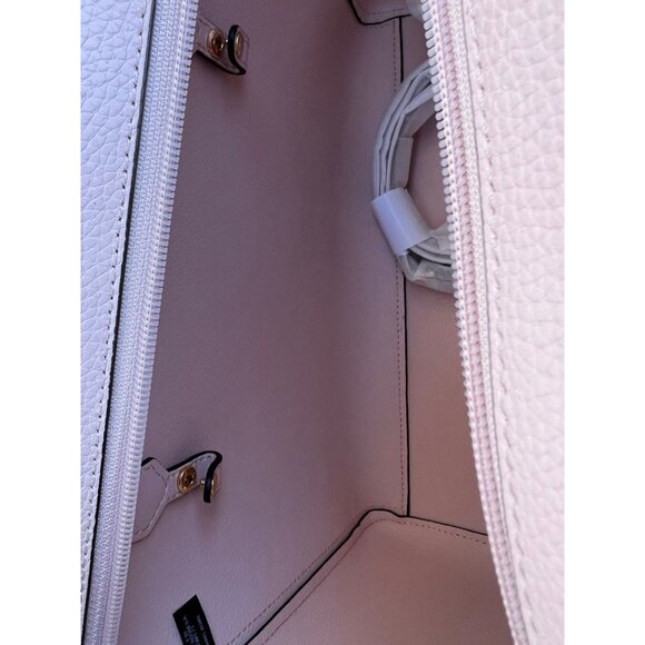 Michael Kors tote maisie 3 in 1 large bag clutch & crossbody Powder Blush - Picture 10 of 12